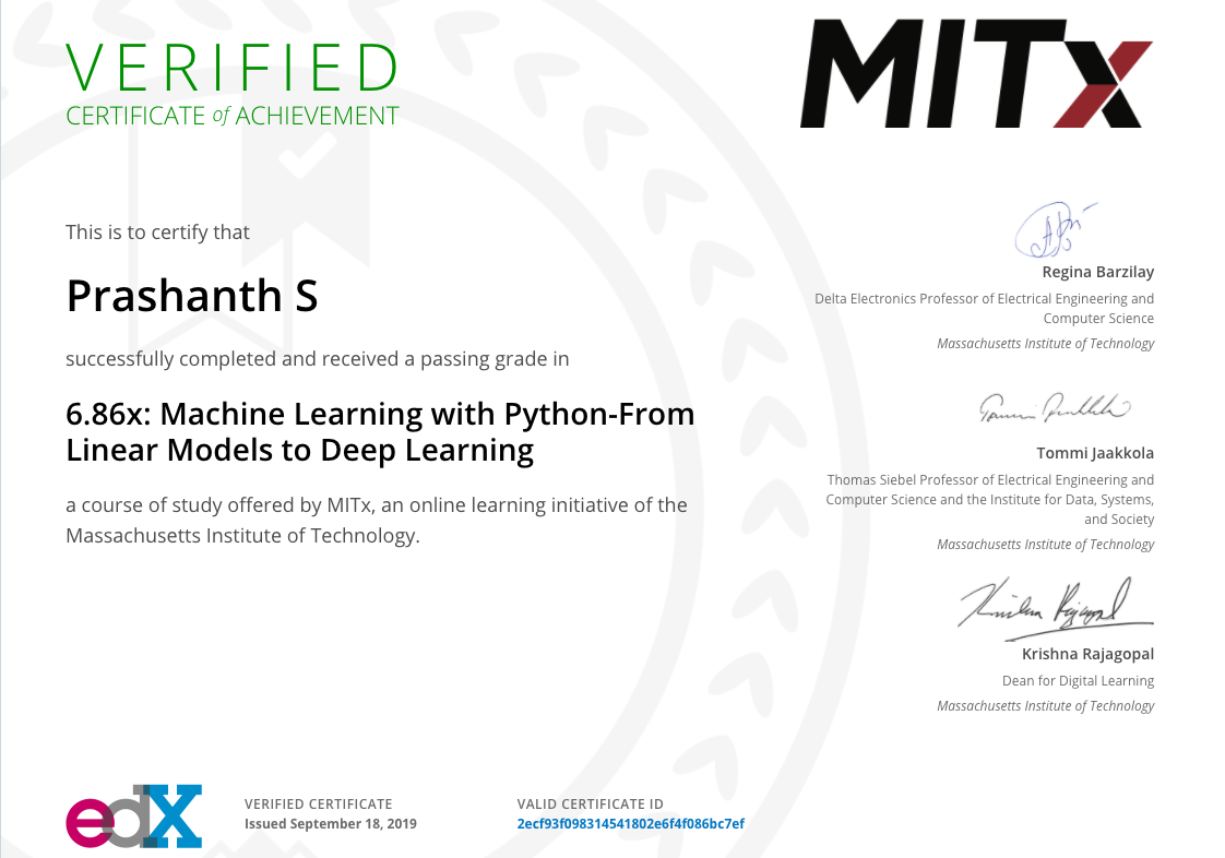 Machine Learning